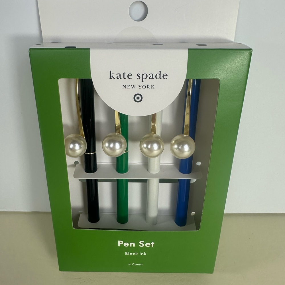 kate spade x Target Pen Set with Pearl Accents